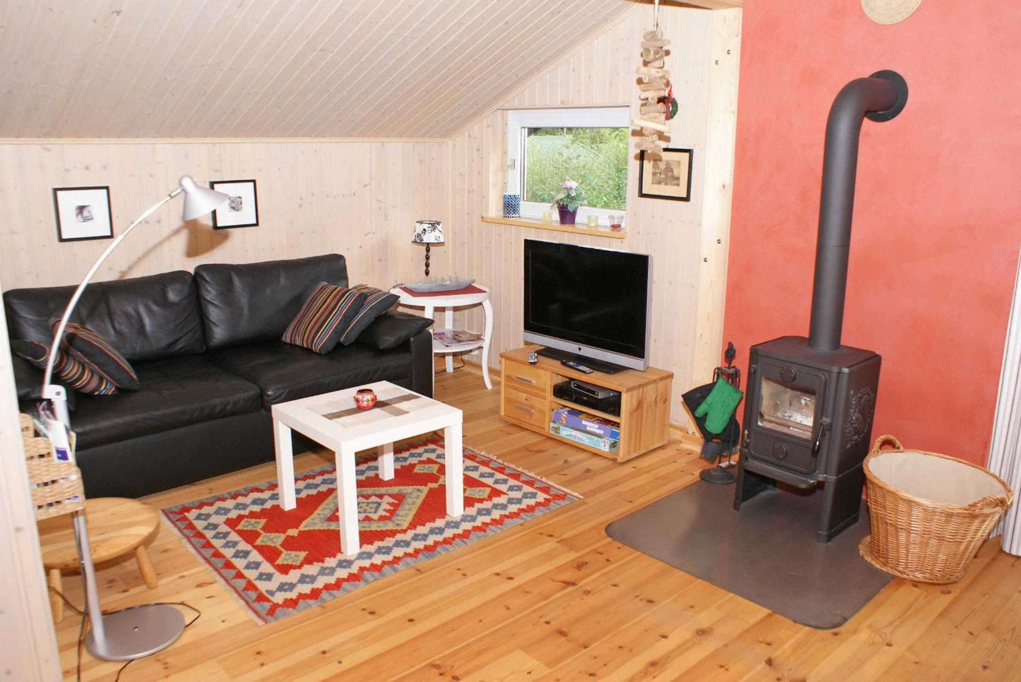 Blockhaus Mit Parkplatz Vor Der Ha Villa Damp Luaran gambar