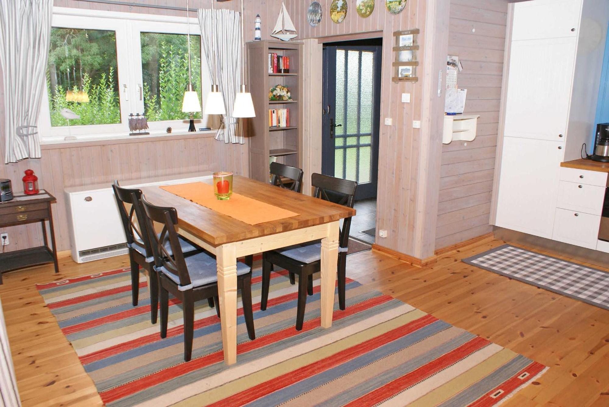 Blockhaus Mit Parkplatz Vor Der Ha Villa Damp Luaran gambar