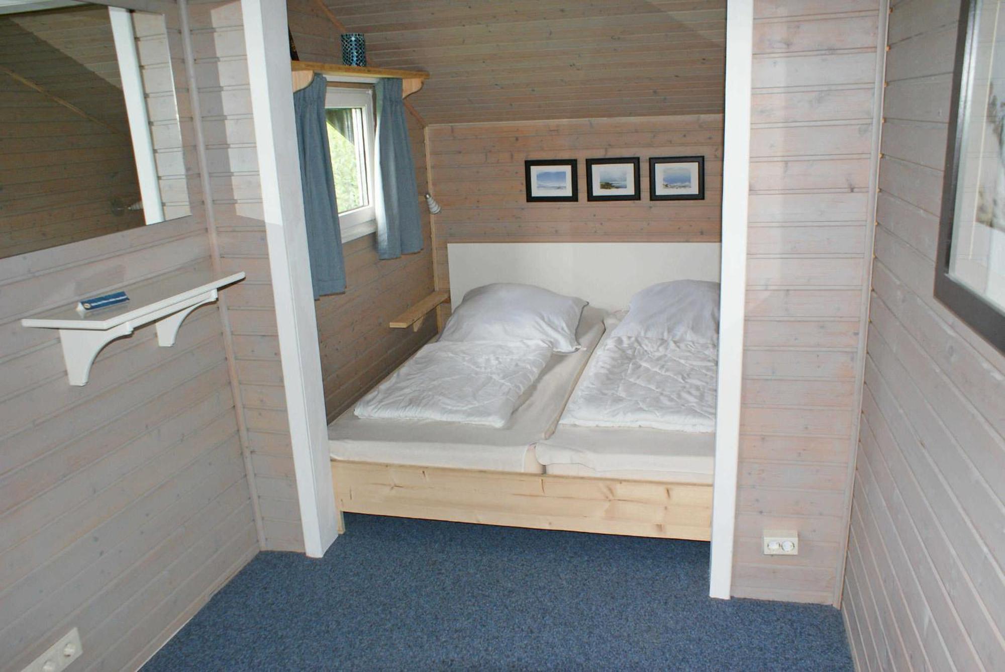 Blockhaus Mit Parkplatz Vor Der Ha Villa Damp Luaran gambar